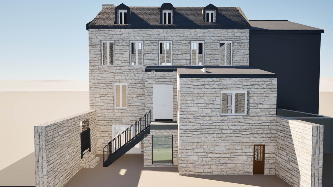 LU Lucie Urvoy Architecte Carcassonne Aude planning 12